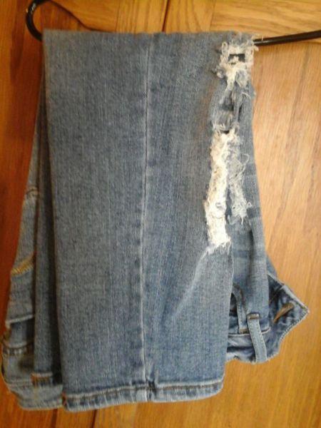 Knee length shorts
