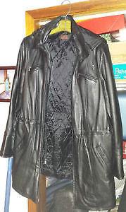 Ladies` Leather Coat