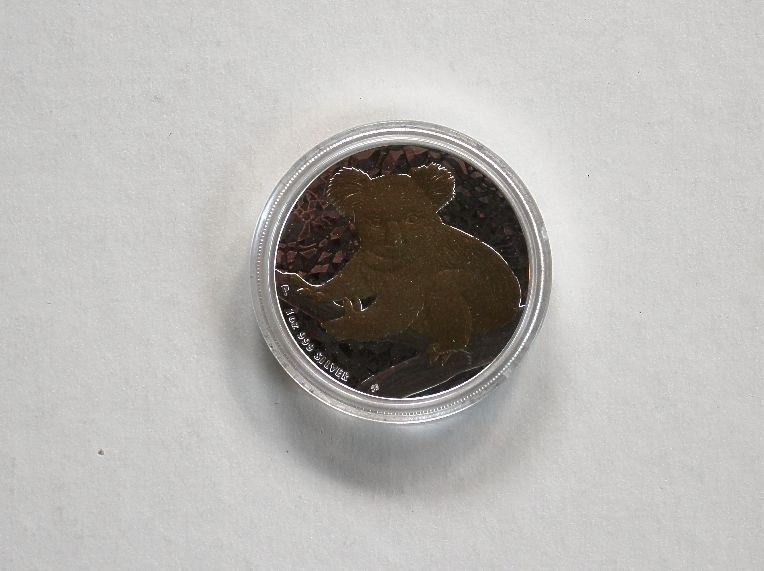 2009 Australian $1 Silver Koala Bear Coin