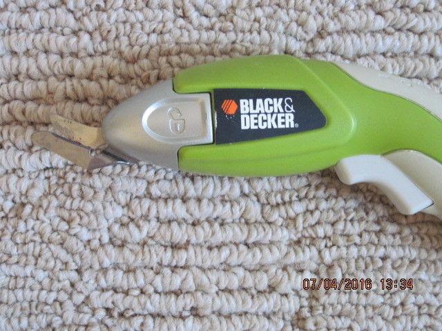 Black & Decker Cordless Powered Scissors