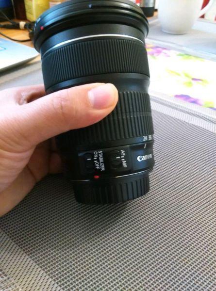 A canon len 24-105 f3.5-5.6 for sale