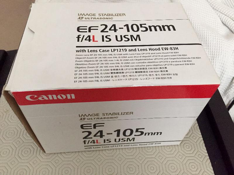 Canon EF 24-105mm f/4 L IS Full-Frame Lens