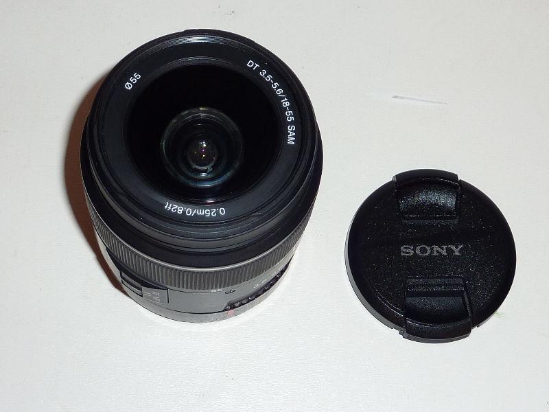 Sony 18-55mm f3.5-5.6 A mount lens
