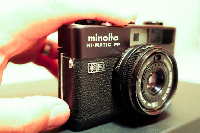 Minolta Hi-Matic FP 35mm Rangefinder Camera