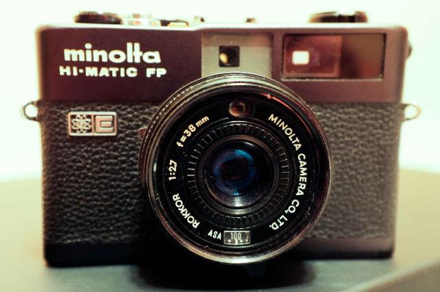 Minolta Hi-Matic FP 35mm Rangefinder Camera