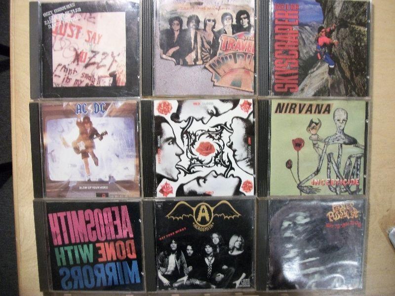 10 ROCK CD'S FOR ONLY $10