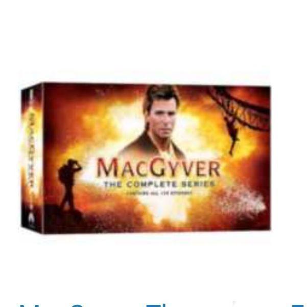 MacGyver boxed dvd set -Complete series with plenty of extras