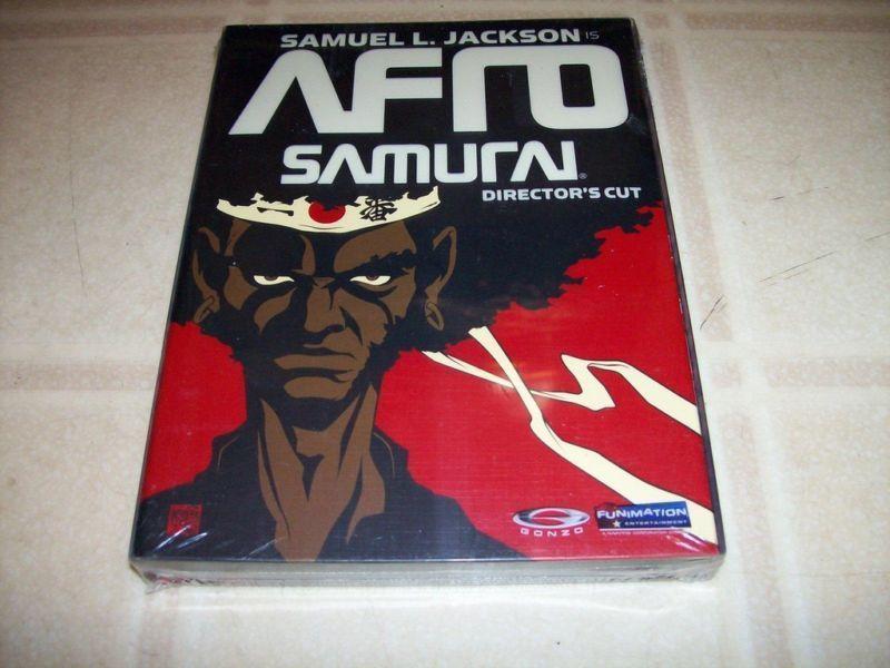 Afro Samurai Director's Cut anime on DVD (brand new)