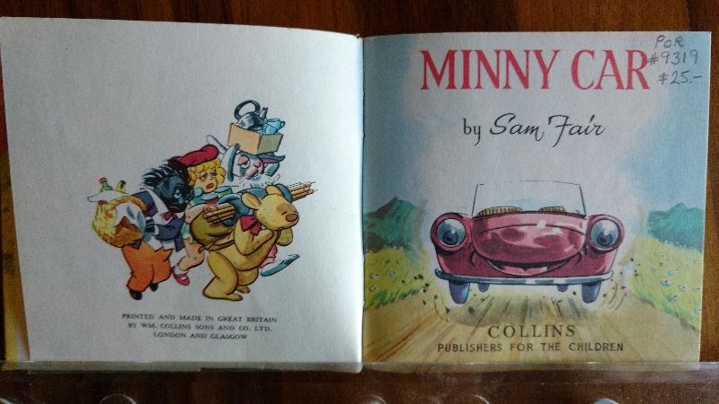 Minny Car the Midget Motor, Book for Children