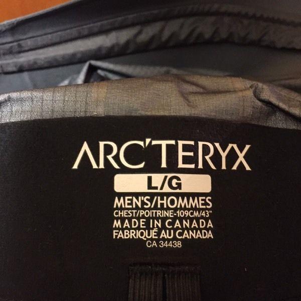 Brand new Arc'teryx Alpha LT Gen 2 size Large