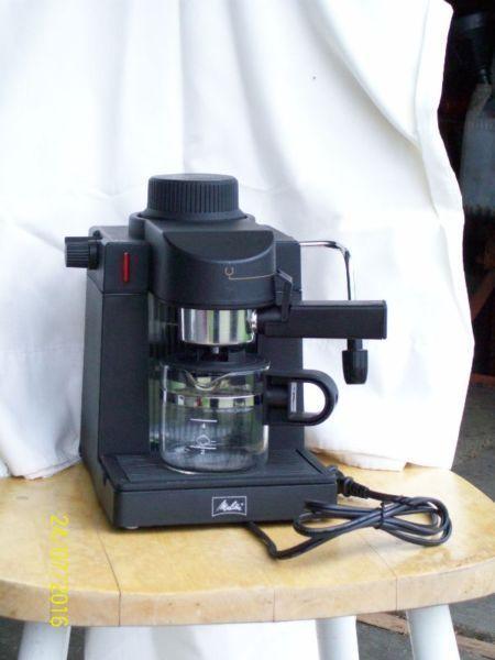 Melita Espresso Cappuccino Maker