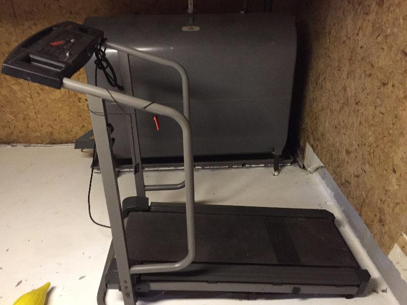 treadmill and elliptical