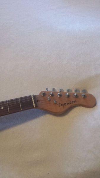 Typhoon 6 string electric guitar