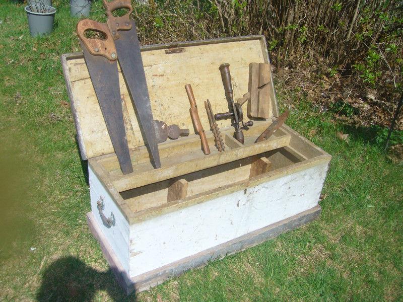 tool box and tools