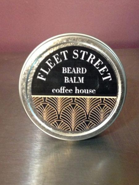FLEET STREET Beard Co. COFFEE HOUSE Balm, Oil and Moustache Wax