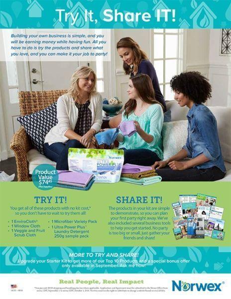 Get $75 worth of Norwex Products