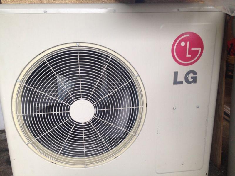 LG 25000 BTU Ductless A/C unit