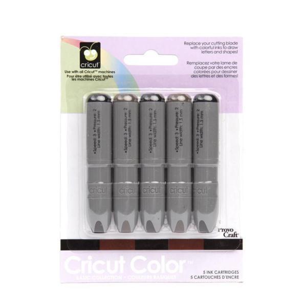 Cricut Color Ink Basic, Primary, Sophisticated ($15 each)