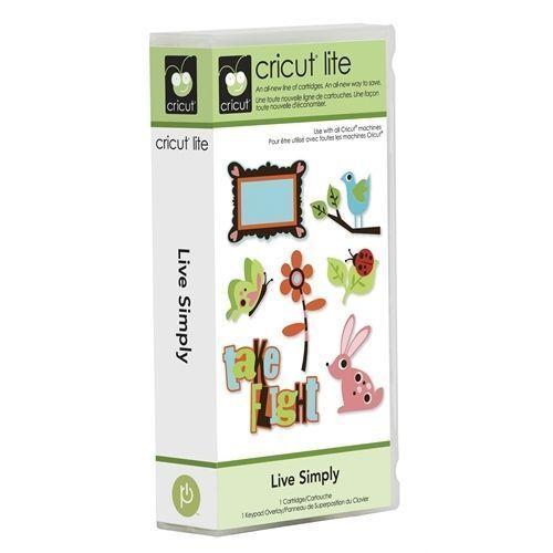 Cricut Live Simply lite cartridge - $40