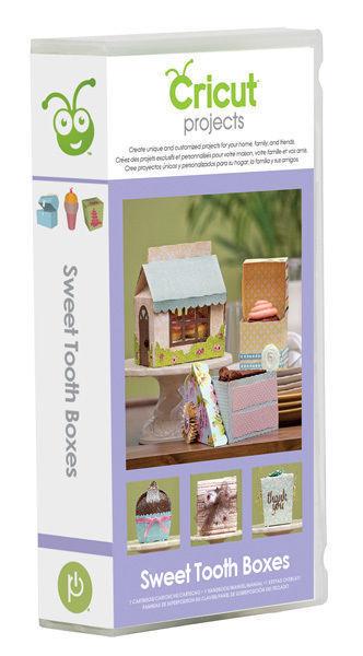 Cricut Sweet Tooth Boxes Project Cartridge - $35