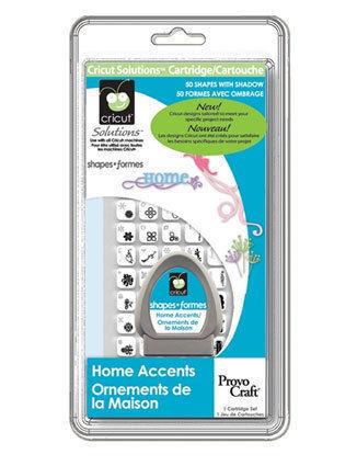 RETIRED: Cricut Home Accents Solutions Cartridge-$35