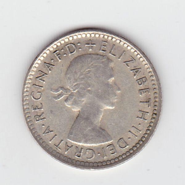 Australia 1962 Six Pence