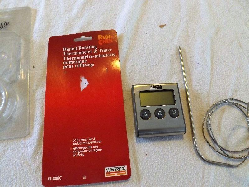 Digital Roasting Thermometer With Timer