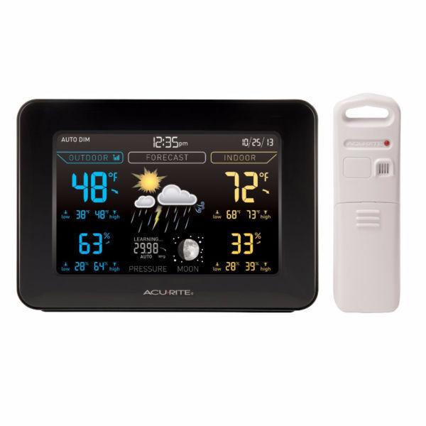AcuRite 02027 Color Weather Station with Forecast/Temperature/Hu