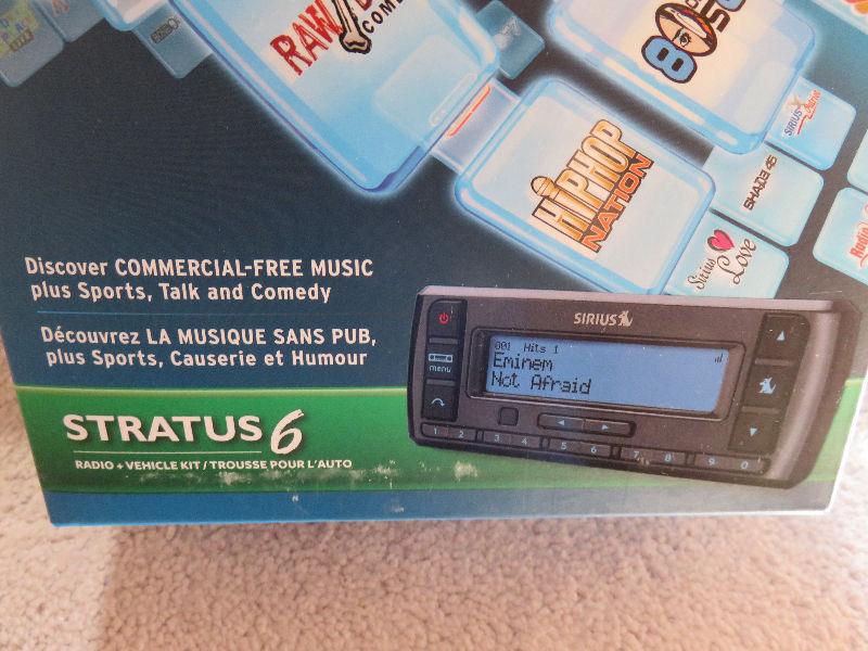 Sirius Satellite Radio Stratus 6 - Radio and Vehicle Kit