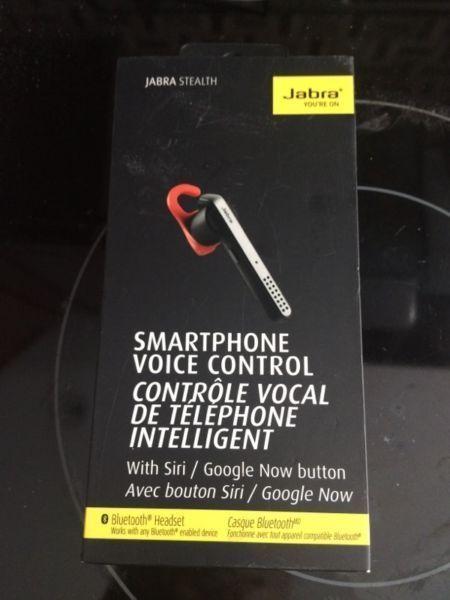 Jabra stealth Smart phone voice control
