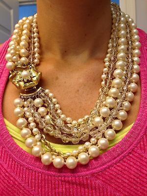 Retired Stella & Dot Pearl Necklace