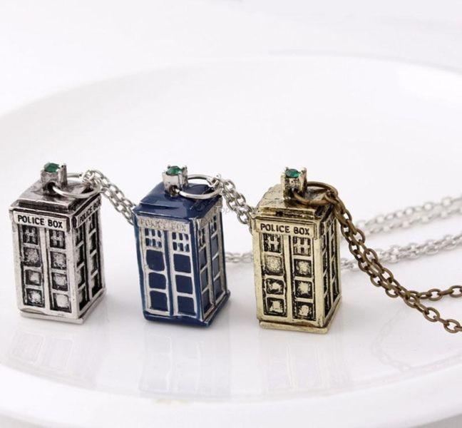 Doctor Who Cage Necklace