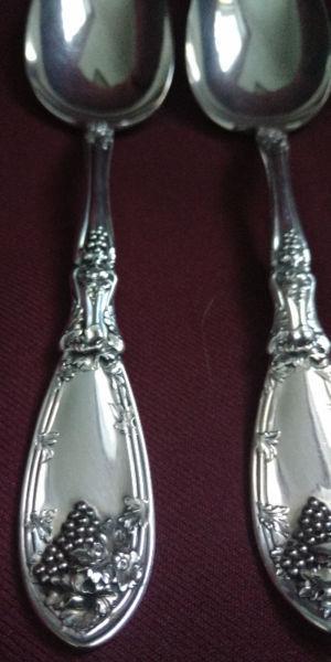 Set of 5 Silver Plated Serving Utensils 1908 La Vigne by 1881 R