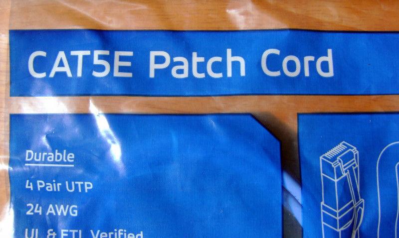 Cat5e Patch Cord 2 Ft