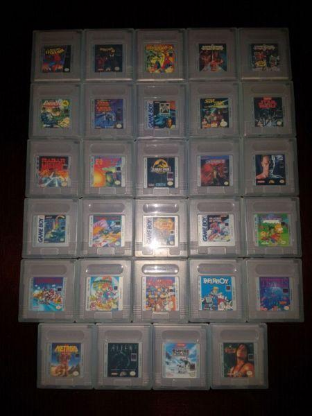 Vintage Nintendo Gameboy Collection