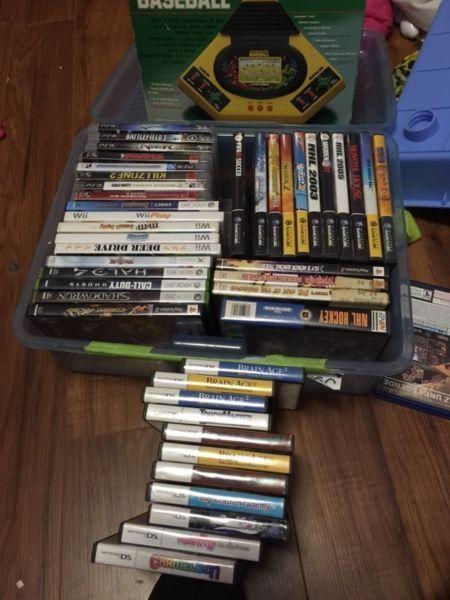 WII PS3 GameCube Nintendo DS GAMES $5 each