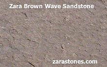 Brown Wave Square Cut Paving Stone Sandstone Flagstone Pavers