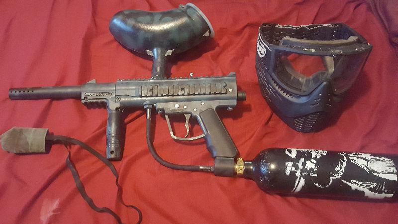 Complete Set of Paintball Equipment