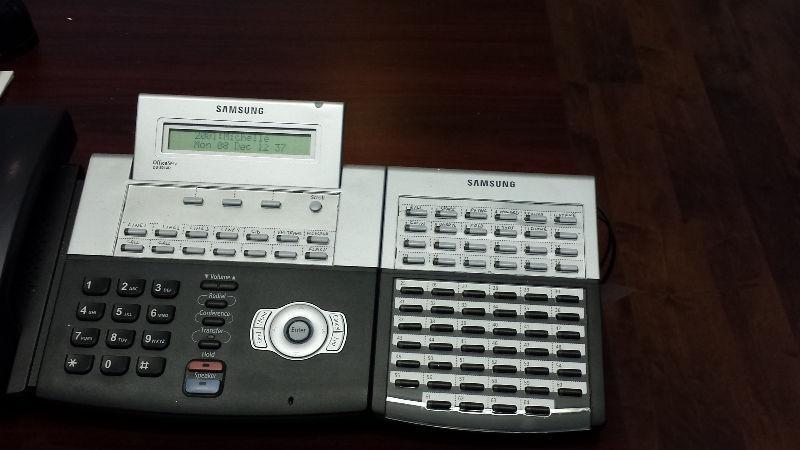 COMPLETE OFFICE TELEPHONE SYSTEM. 11 PHONES