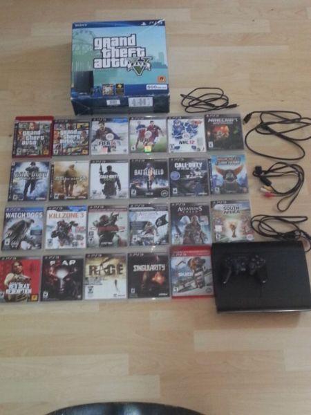 Ps3 and 23 games in Excellent condition make me an offer