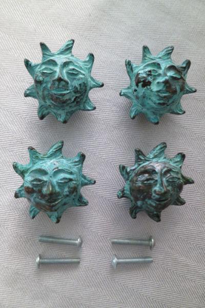 Bronze Verdigris Cabinet Knobs