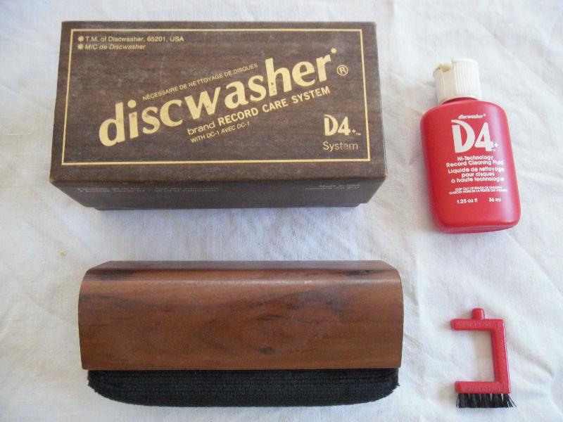Discwasher record cleaning set