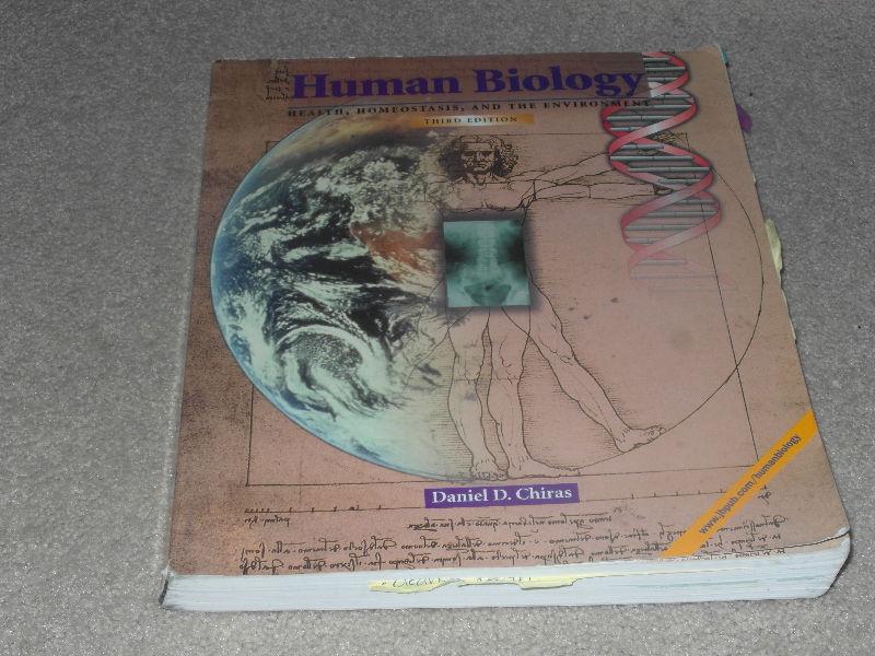 Human Biology: Health Homeostasis and the Environment