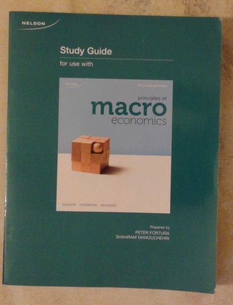 principles of micro economics with study guide sixth edition