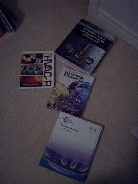 HVAC text books for St.Clair College