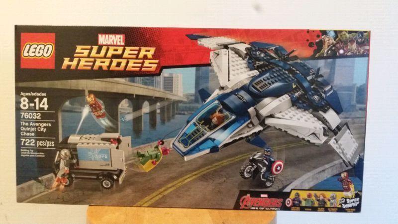 Lego Marvel Age of Ultron 76032 The Avengers Quinjet City Chase