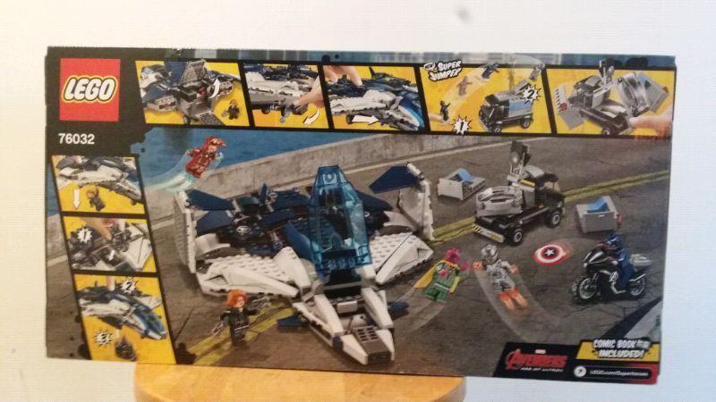Lego Marvel Age of Ultron 76032 The Avengers Quinjet City Chase