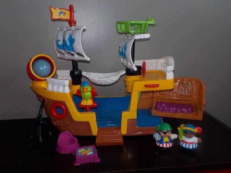 Fisher Price Little People Pirate Ship