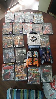 Game cube and 18 games sold!!