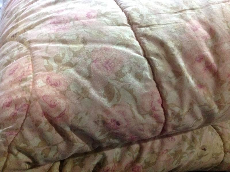 Comforter and draperies
